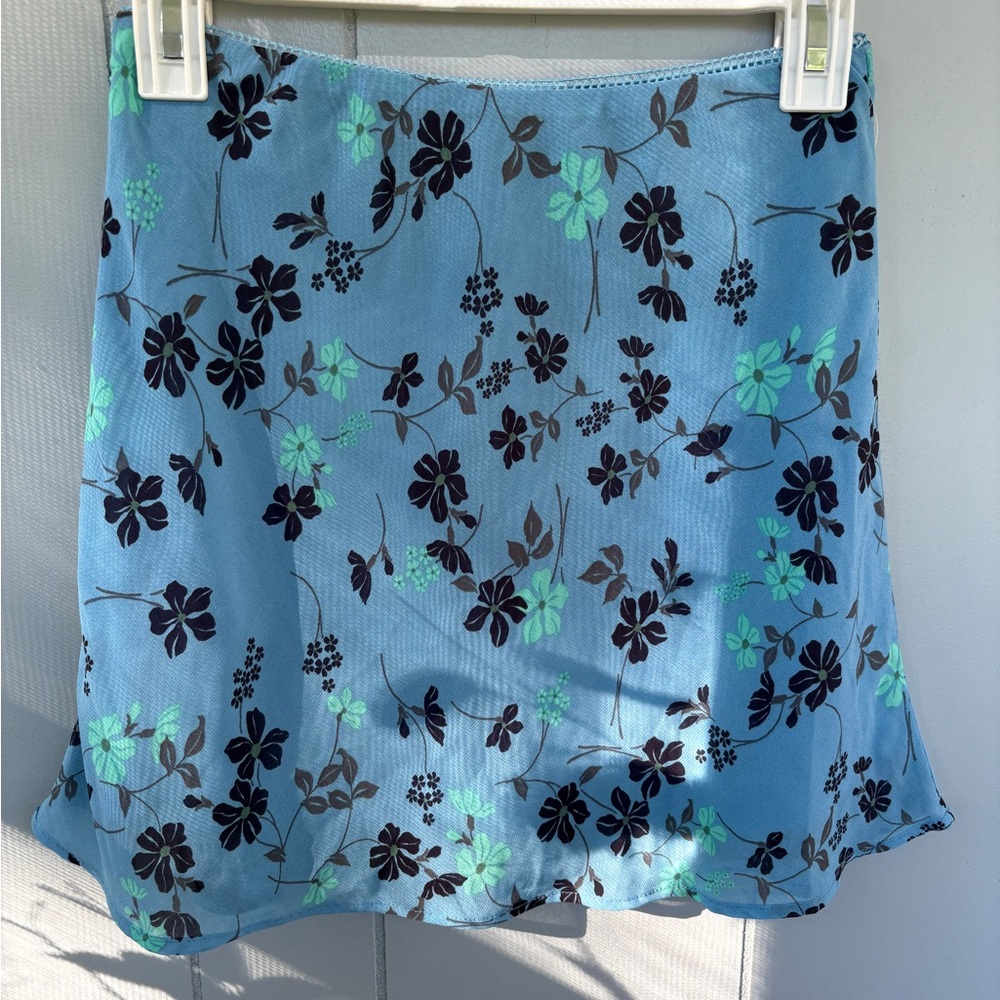 Floral Mini Skirt